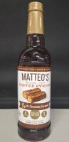 New Matteos Coffee Syrups Thin Chocolate Caramel