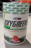 [BB 28/Nov/2025] New Oxygeens Daily Super Greens Supplement. Guava Paradise Flavor.