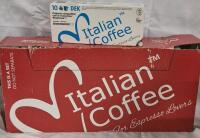 100 New Italian Coffee Decaf Espresso Capsules BB FEB 28 2026