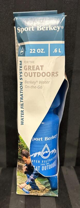 New Sport Berkey Filtered Water Bottle