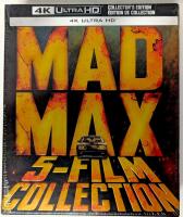 New 4K Ultra HD Blu-ray Collectors Edition MAD MAX 5-Film Collection Box Set