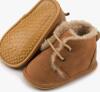 3 New sz 18-24 Mtns Sonsage Baby Fleece Booties Soft Sole - First Walking Shoes - 2