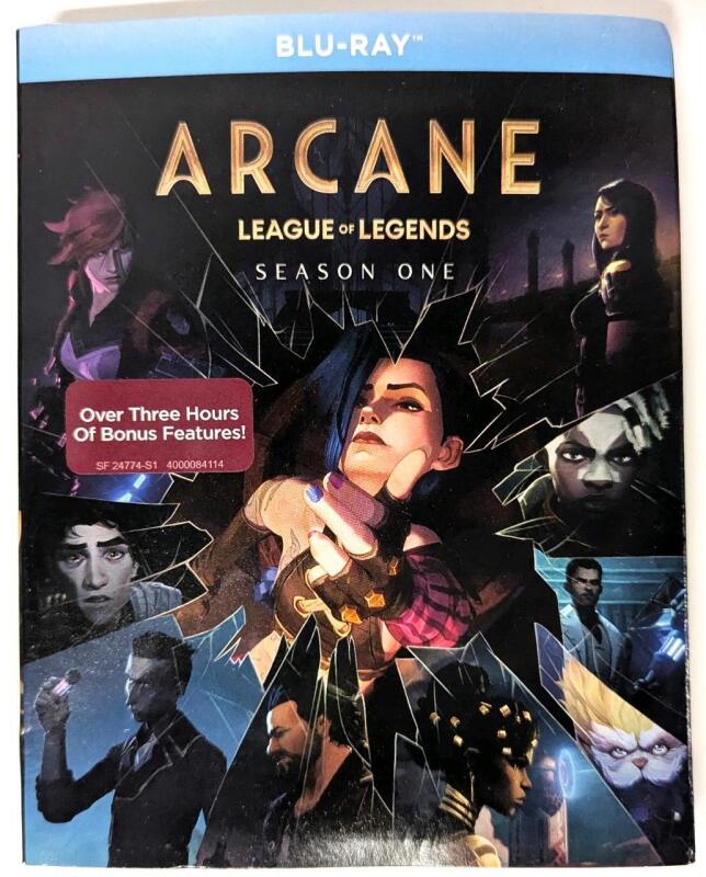 New Blu-Ray ARCANE League of Legends: Season 1