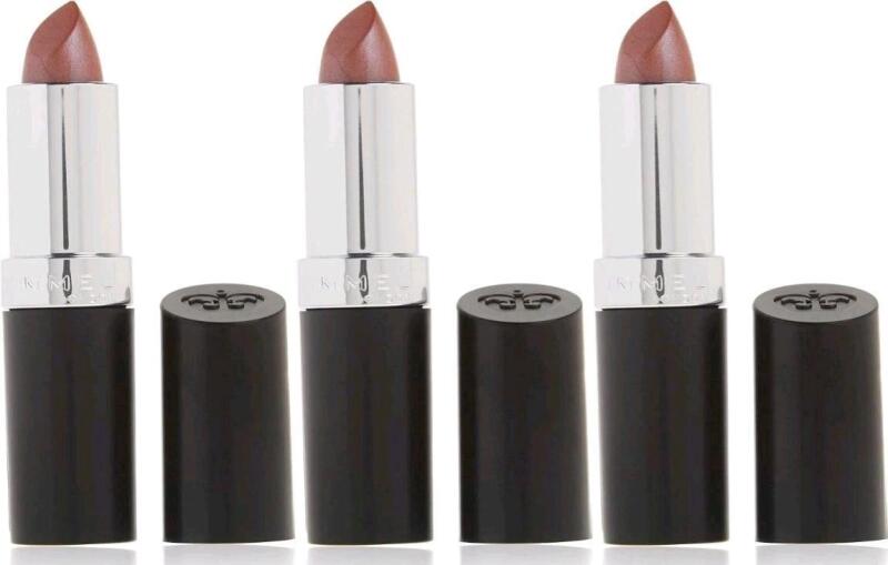 3 New RIMMEL Lasting Finish Lipsticks: #264 Coffee Shimmer