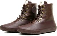 New Size 12 Men's GROUNDED PEOPLE [Jude Brown] Handmade Classic Lace Up High Top Fashion Sneakers Walking Shoes - Made with Cruelty Free Leather GRD004A-11