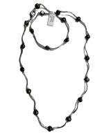Cultured Pearl Necklace and Bacelet (71.98ct), W/A $460.00.