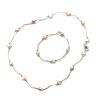 Cultured Pearl Bracelet and Necklace Set, W/A $1260.00. - 2