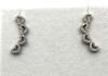 Sterling Silver CZ Earrings, W/A $700.00. - 3