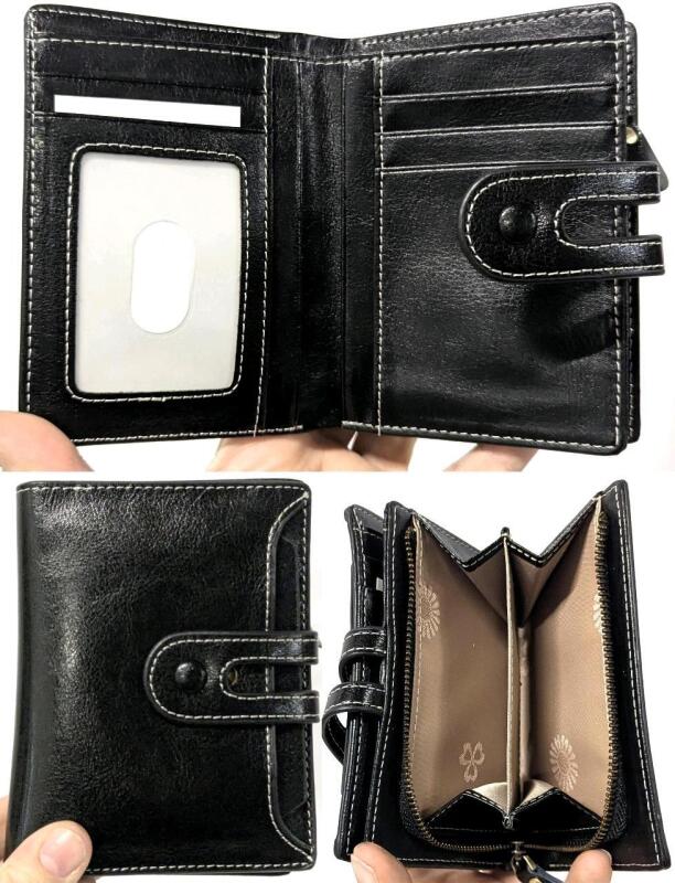 New Ladies RFID-Blocking Bifold Wallet