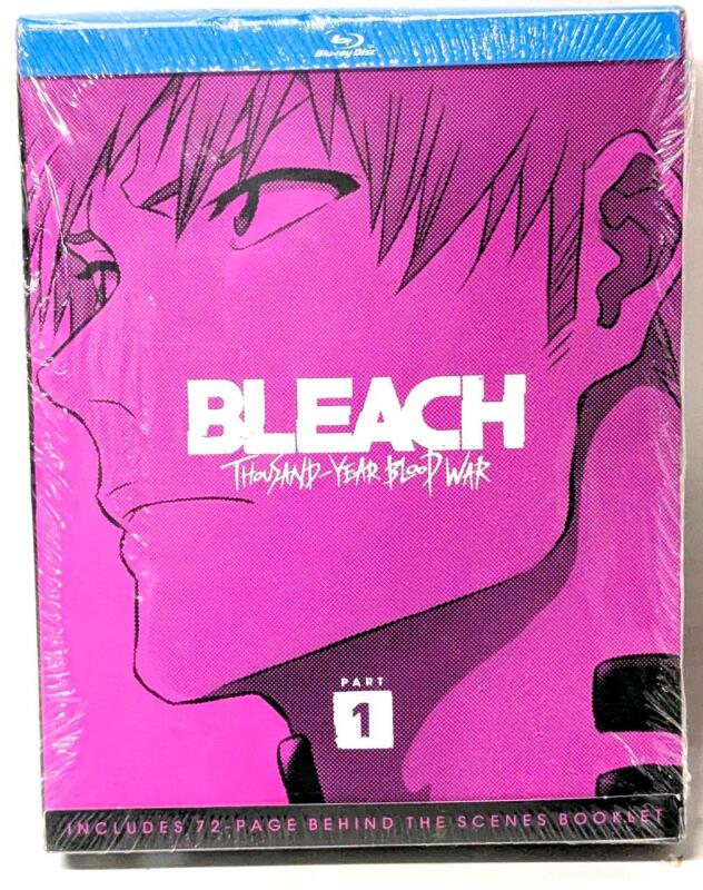 New Blu-Ray BLEACH: Thousand Year Blood War Part 1, 13-Episode Anime Mini-Series with 72-Page Behind the Scenes Booklet