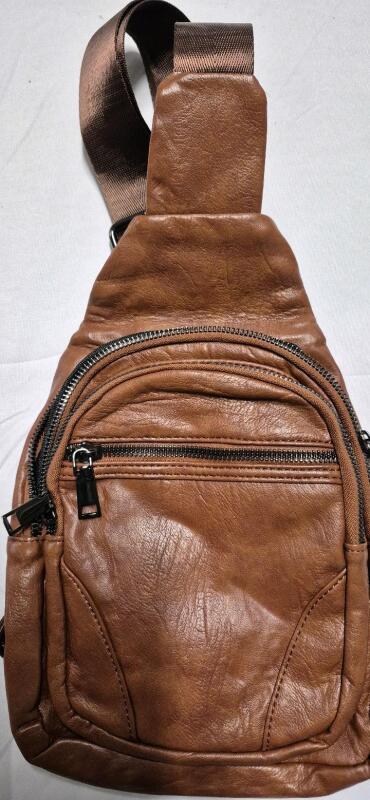New Faux Leather Crossbody Sling Bag