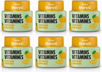 [EXP 03/2025] 6 New NINJA THIRSTI : VITAMINS Lemonade Flavoured Water Drops with Vitamins B3, B6, B12, Zero Sugar/Calories