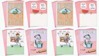 32 New Hallmark Shoebox Mothers Day Cards With Envelopes, 4 Designs, 8 Cards Per Design Across 2 Packs