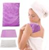 New ColdChill Microwave Heating Pad for Back, Cramps, Neck, and Shoulder Pain Relief, Heating Pads Microwaveable, Heat Pack Microwave Natural Moist Therapeutic Heat Bag Hot Cold Therapy (8 * 5 inch Purple)