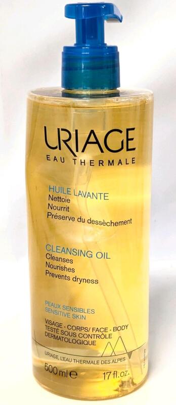 [EXP 05/2027] New URIAGE Eau Thermale Cleansing Oil, Cleanses, Nourishes & Prevents Dry Skin, For Sensitive Skin