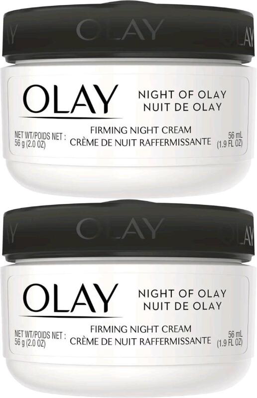 2 New OLAY Hydration Active Firming Night Creams