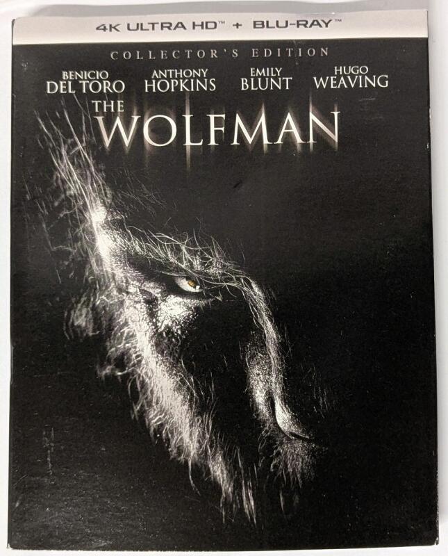 New 4K Ultra HD Plus Blu-ray THE WOLFMAN
