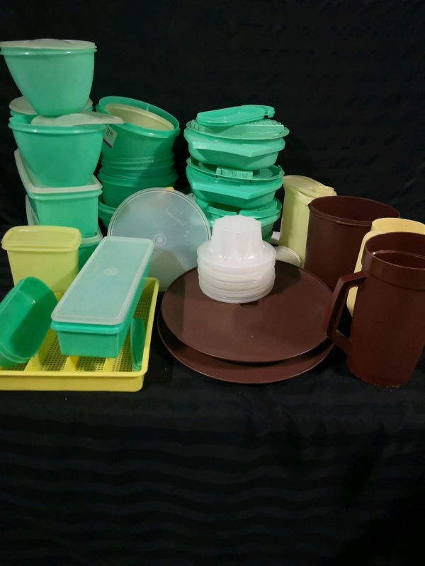 Large lot of Tupperware