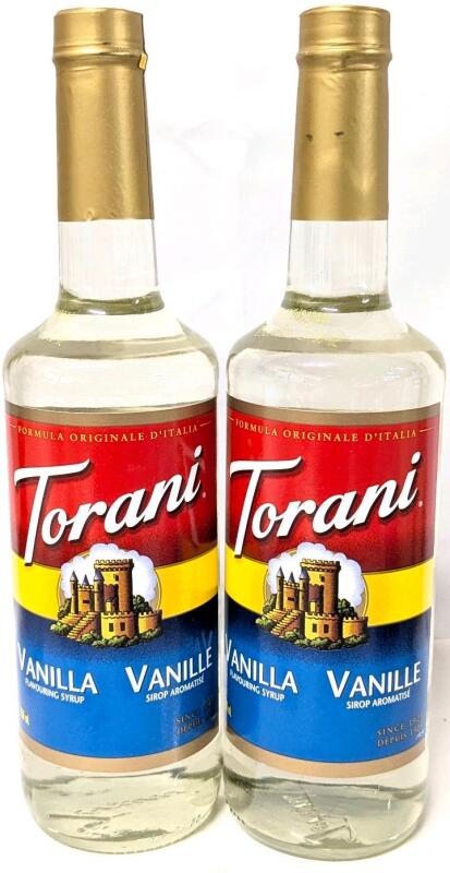 [BB 10/2027] 2 New TORANI Vanilla Flavouring Syrups