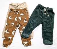 New H&M Toddler (Size 4T) Cotton Corduroy Pants & 2 pairs Cotton Jogging Pants.