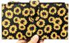 New Feith & Felly Sunflower Women's Card Case Wallet with Tons of Room For Cards + 2 Zippered Sections For Coins or Cash - 2