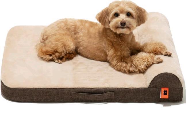 New sz Large MewooFun Dog Bed QCP202 KHAKI