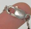 Lovely Vintage Stamped 925 Sterling Silver Presumed Crystal & Possible Amethyst Wand 17.5" Long Necklace - 4