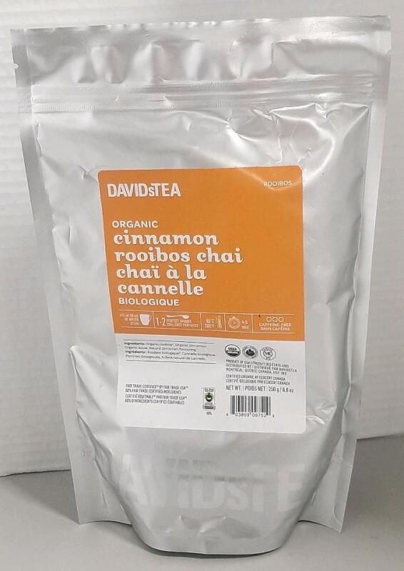 New DavidsTea Organic Rooivos Chai