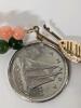 Gorgeous Vintage Presumed Pearl Jade Coral 17" Necklace With 14K Gold Clasp - 4