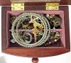 Assorted Jewelry in 3-Tier Jewelry Box 7" Tall - 4