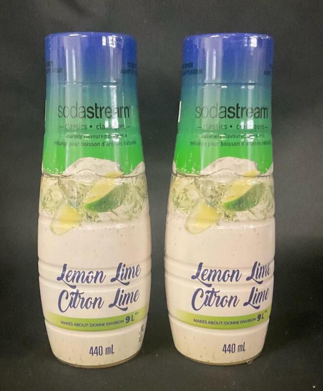 [BB may 25 ] 2 new Lemon Lime Soda Stream bottles