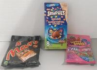 New Packs of Mars Bars, Hubba Bubba Variety Pack & Smarties Egg Hunt Kit