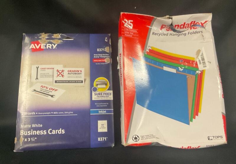 2 As New Office Supplies Lot