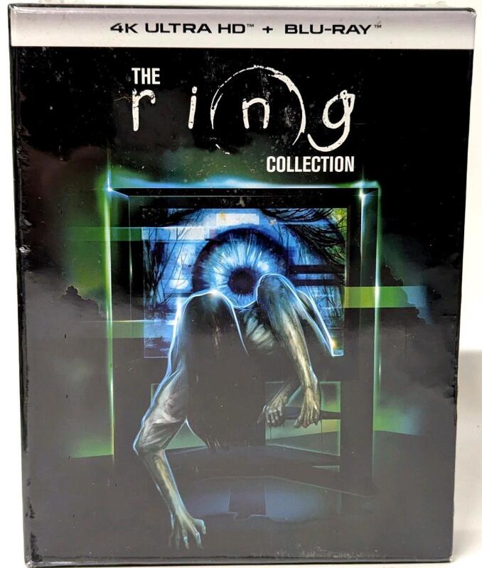 New 4K Ultra HD Plus Blu-ray THE RING Collection: The Ring, The Ring Two & Rings