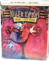 New 4K Ultra HD Plus Blu-ray KILLER KLOWNS FROM OUTER SPACE Limited Edition 35th Anniversary Steel Book Edition