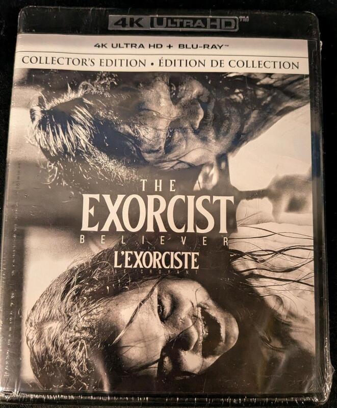 New The Exorcist Collectors Edition 4K Ultra HD Plus Blu-ray
