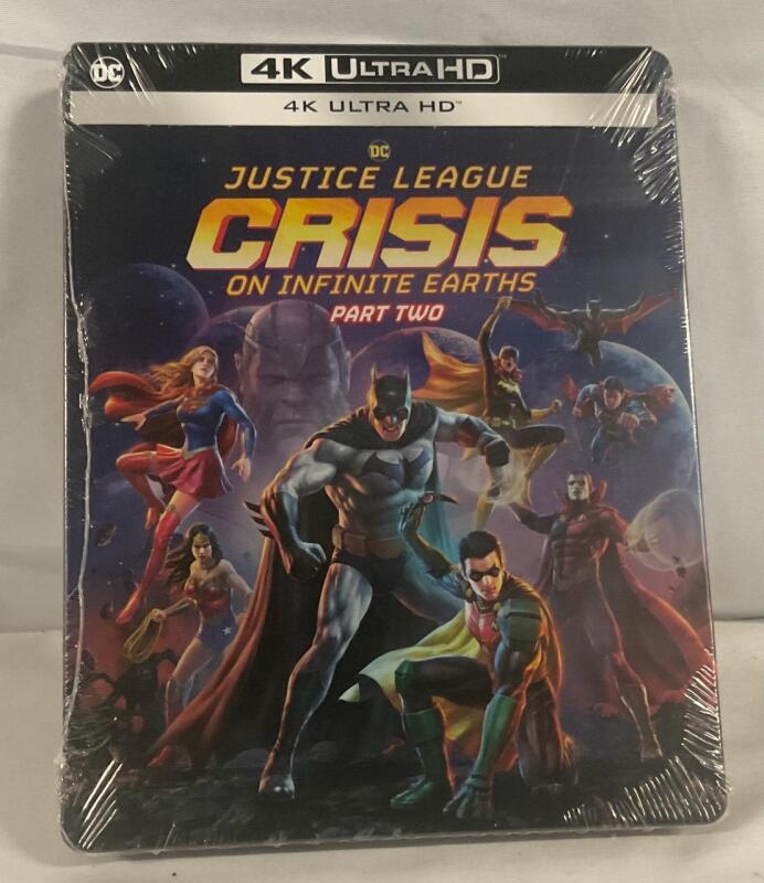 New 4K Ultra HD Blu-ray: JUSTICE LEAGUE : Crisis of Infinite Earths