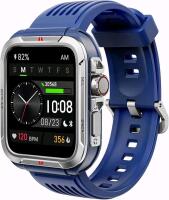 New KEEPONFIT Smart Watch with Answer/Make Calls, Metal Frame 1.8" Alexa Built-in Fitness Tracker with IP68 Waterproof/100+ Sports Modes/Heart Rate/SpO2/Stress/Sleep Monitor for Men/Women for iOS/Android