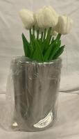 New Esdallina White artificial flowers