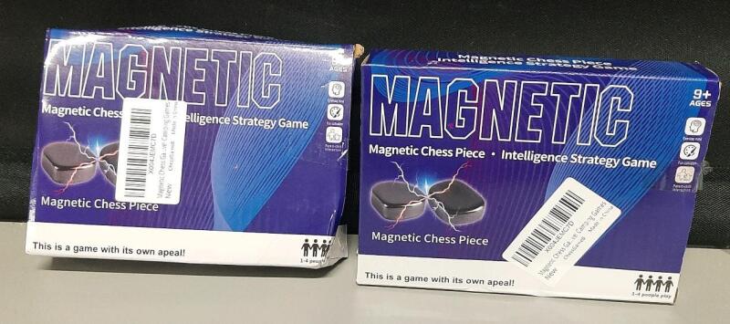 2 New Magnetic Chess Game Sets