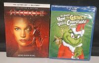New 4KUltraHD + Bluray Copy of Species 2 & Bluray Copy of Dr. Seuss' How The Grinch Stole Christmas