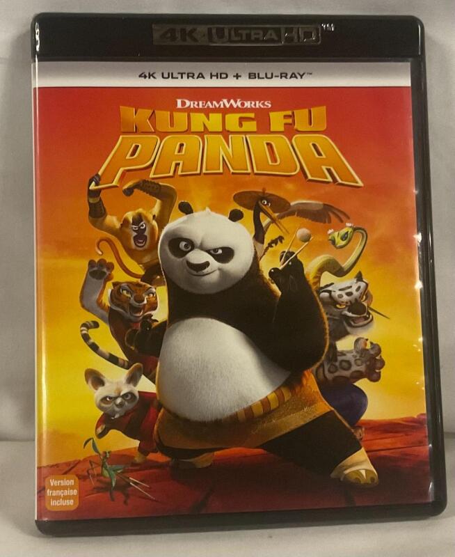 New Kung fu Panda 4k Ultra HD Blue Ray
