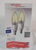 New - Sengled Smart Bluetooth LED Liament Candle Light Bulbs , Two (2) 2-Packs . iOS & Android Compatible