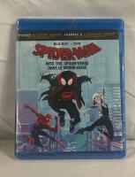 New Spider-Man into the spider-verse Blue Ray & DVD