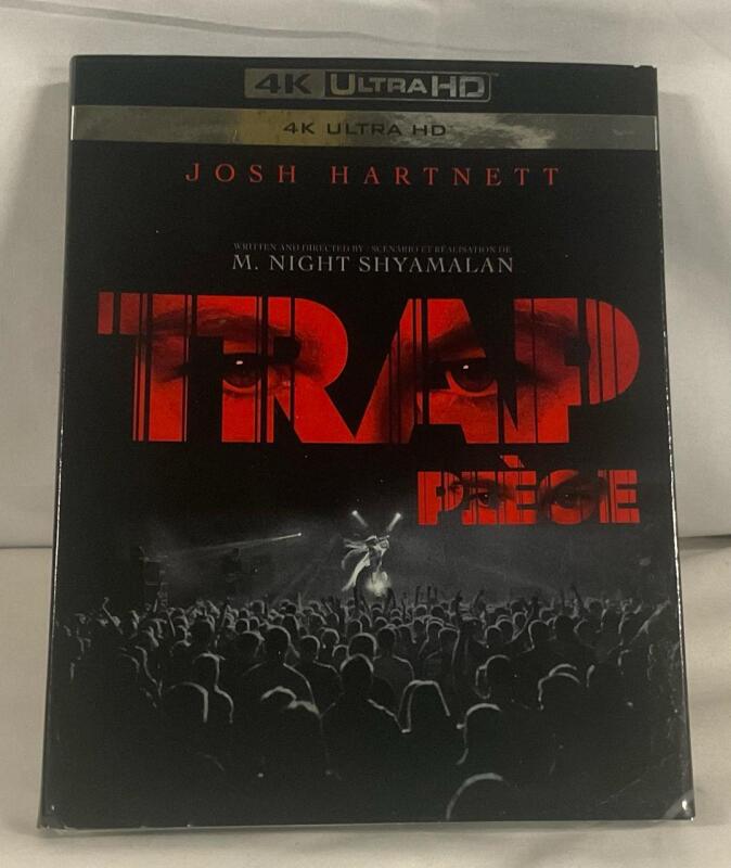 New 4K ultra HD Trappiege Blue Ray