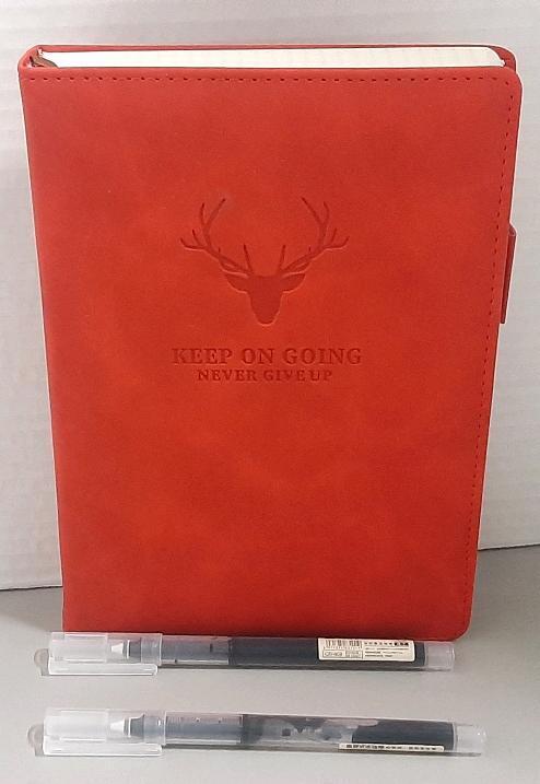 New Bound Graph Paper Notebook, Includes 2 Pens
