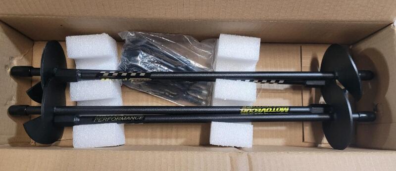New - MotorVecor Set of 4 Heavy-Duty 14.5" Ground Stakes .