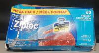 As New Ziploc Freezer Bags | Package Noticeable Tears, Does Not Impact Product