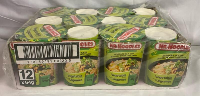 12 New Mr Noodles vegetable Flavor.