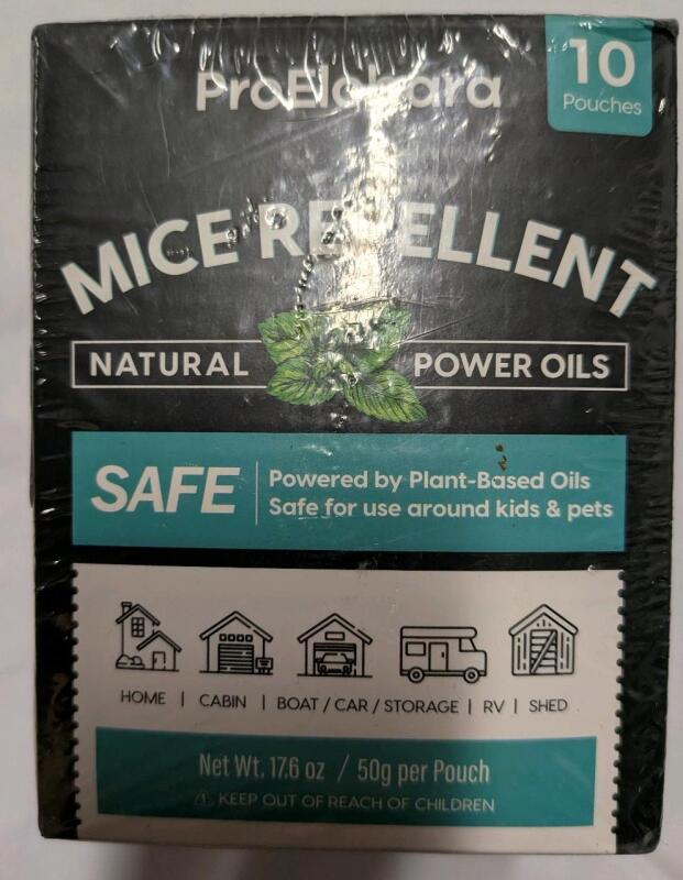 New ProElobara Mice Repellant Pouches. 10 pouches total.
